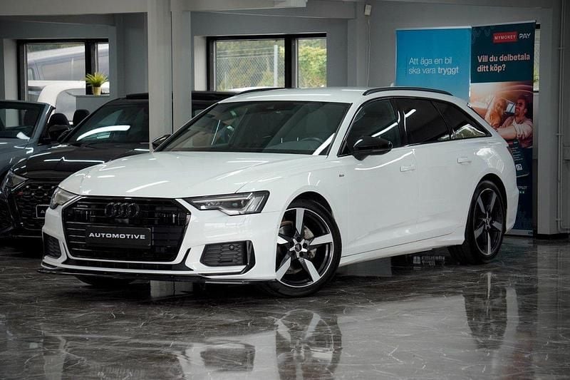 Vit Begagnad 2020 Audi A6 S-Line Kombi | 329 900 kr (Marknadspris) - Bild 1/4