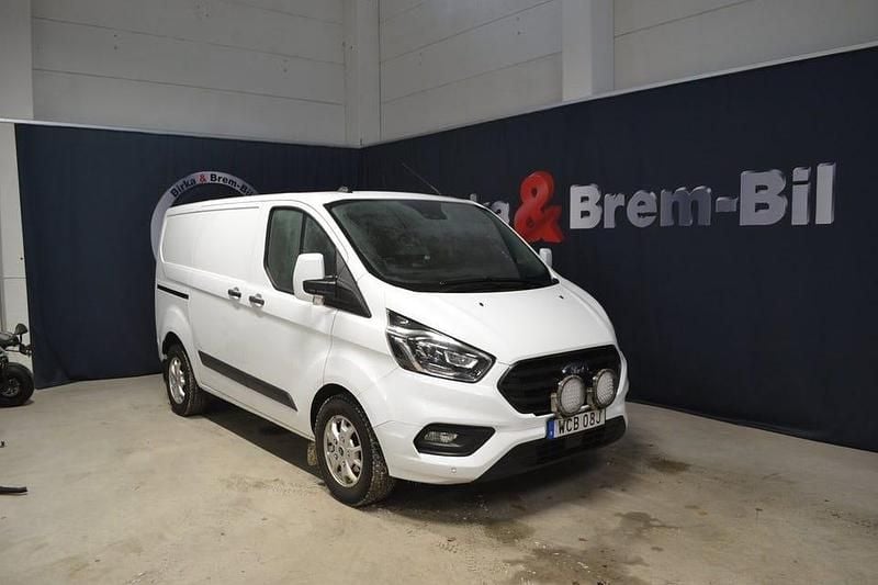 Vit Begagnad 2021 Ford Transit Custom | 215 000 kr (Marknadspris) - Bild 1/4