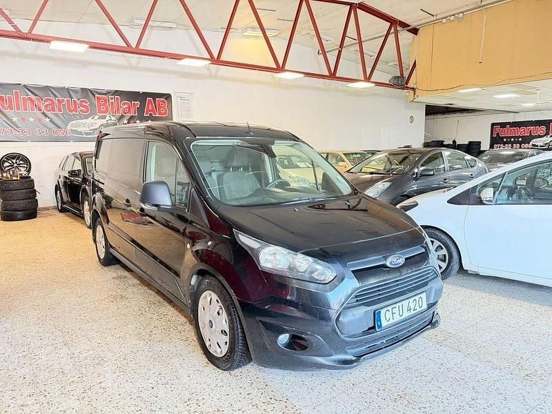 Svart Begagnad 2014 Ford Transit Connect Minibuss | 69 900 kr - Bild 1/4