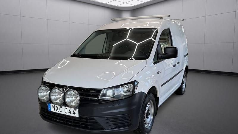 Begagnad VW Caddy 122 HK (89 kW) 2016 Vit Minibuss