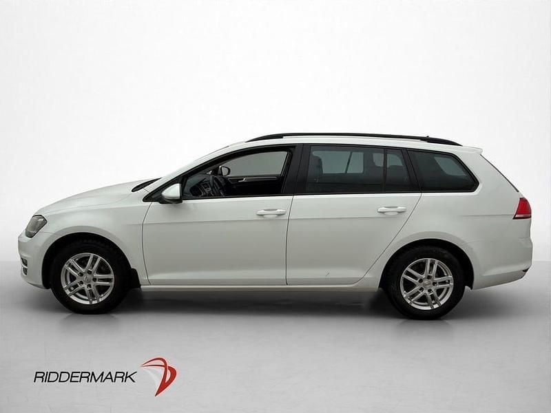 Begagnad VW Golf VII 110 HK (80 kW) 2016 Vit Kombi