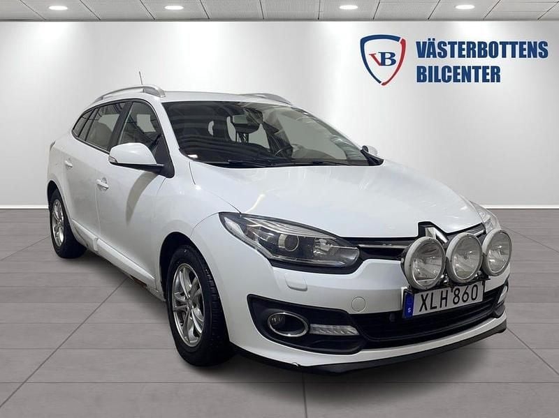 Vit Begagnad 2015 Renault Mégane III | 64 900 kr (Marknadspris) - Bild 1/4