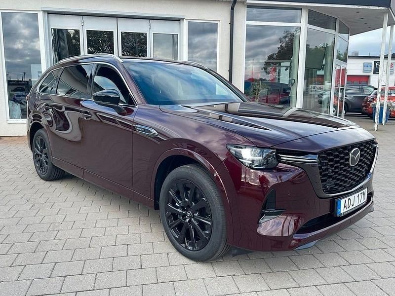 Begagnad Mazda CX-80 Homura-Line 327 HK (240 kW) 2024 Röd (artisan red) SUV