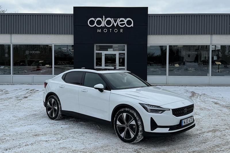 Vit Begagnad 2022 Polestar 2 Long Range Single Motor Halvkombi | 289 900 kr (Marknadspris) - Bild 1/4