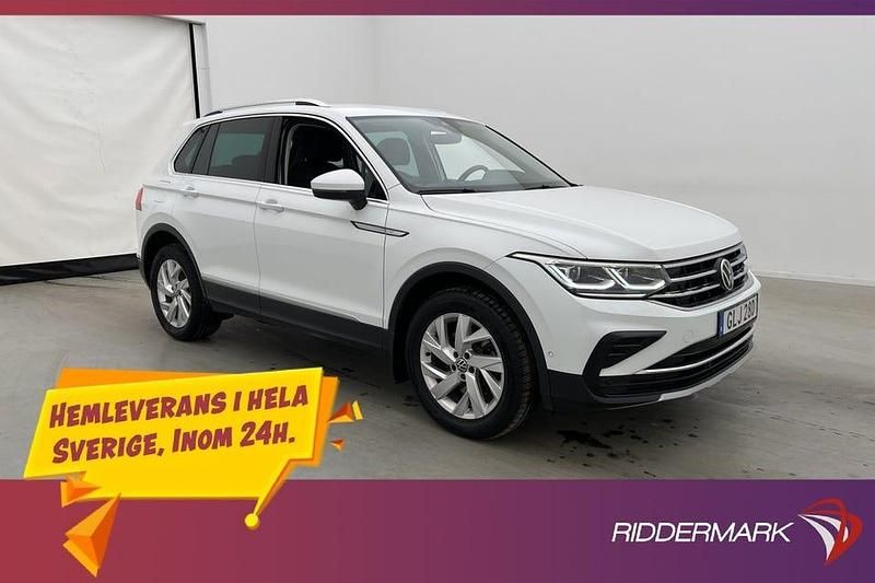 Vit Begagnad 2022 VW Tiguan SUV | 364 900 kr (Marknadspris) - Bild 1/3