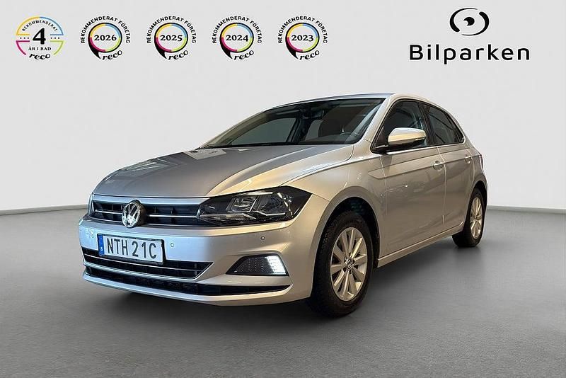 Begagnad VW Polo 95 HK (69 kW) 2020 Silver Halvkombi