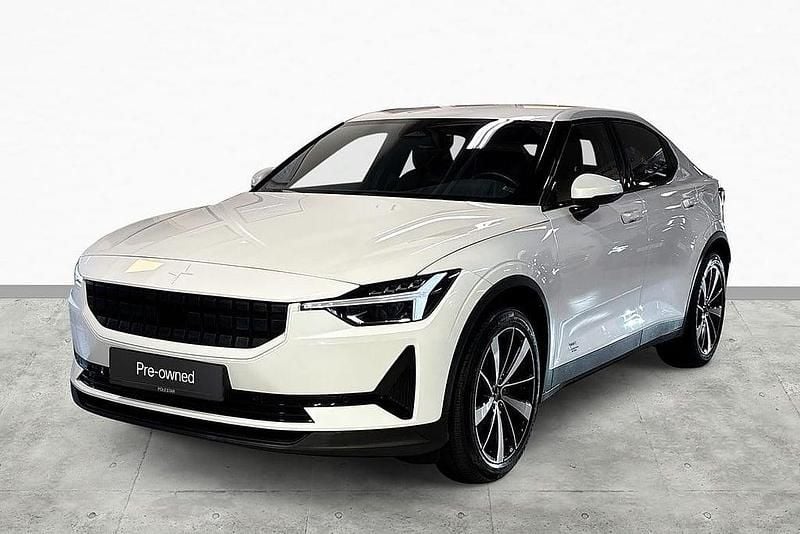 Vit Begagnad 2021 Polestar 2 Standard Range Single Motor Halvkombi | 299 900 kr (Marknadspris) - Bild 1/2