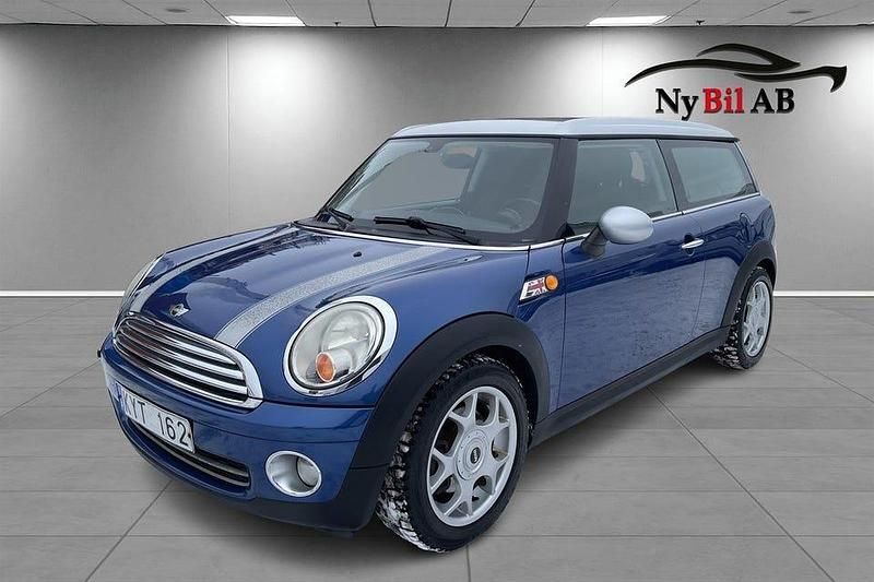 Blå Begagnad 2008 Mini Cooper Clubman Pepper Kombi | 49 000 kr - Bild 1/4