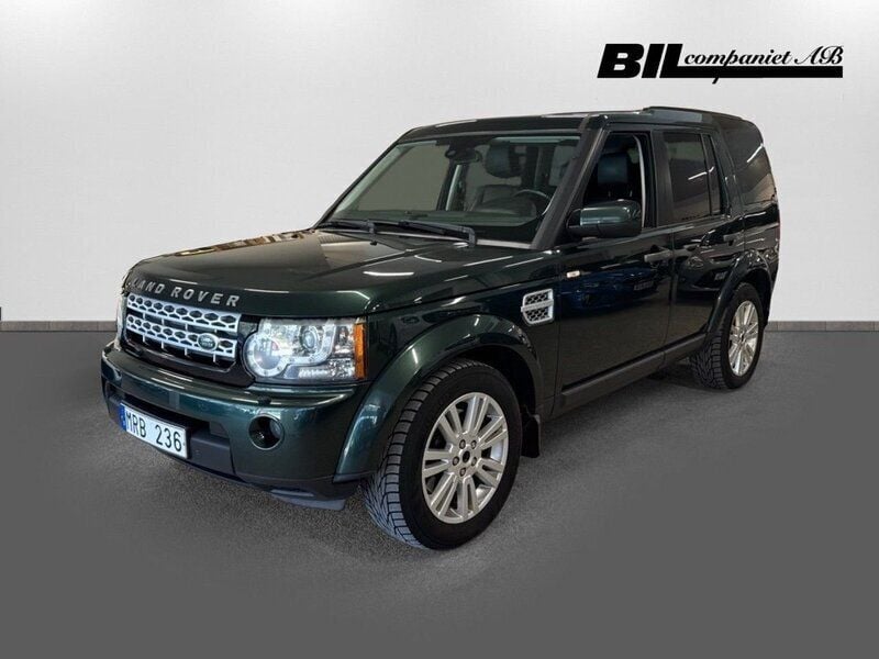 Grön Begagnad 2011 Land Rover Discovery 4 SUV | 199 000 kr (Dyr) - Bild 1/4