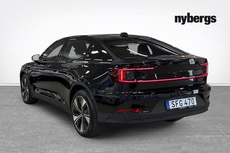 Begagnad Polestar 2 Plus 200 kW (272 HK) 2023 Svart Halvkombi