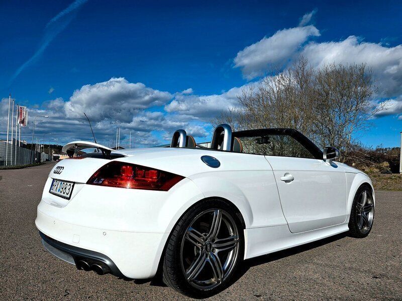 Begagnad Audi TT Roadster 272 HK (200 kW) 2009 Vit Cab