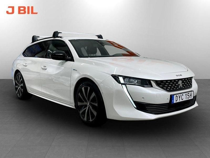 Vit Begagnad 2021 Peugeot 508 SW GT Kombi | 209 900 kr (Marknadspris) - Bild 1/3
