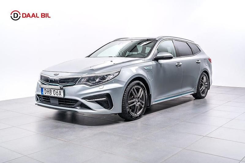 Begagnad Kia Optima Advance 205 HK (150 kW) 2018 Grå Kombi