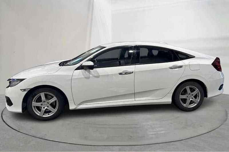 Begagnad Honda Civic 182 HK (133 kW) 2017 Vit Sedan