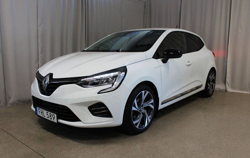 Vit Begagnad 2020 Renault Clio V Zen Halvkombi | 139 900 kr (Marknadspris) - Bild 1/4