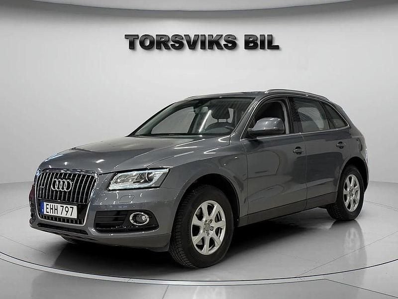 Grå Begagnad 2014 Audi Q5 Design SUV | 159 900 kr (Bra pris) - Bild 1/4