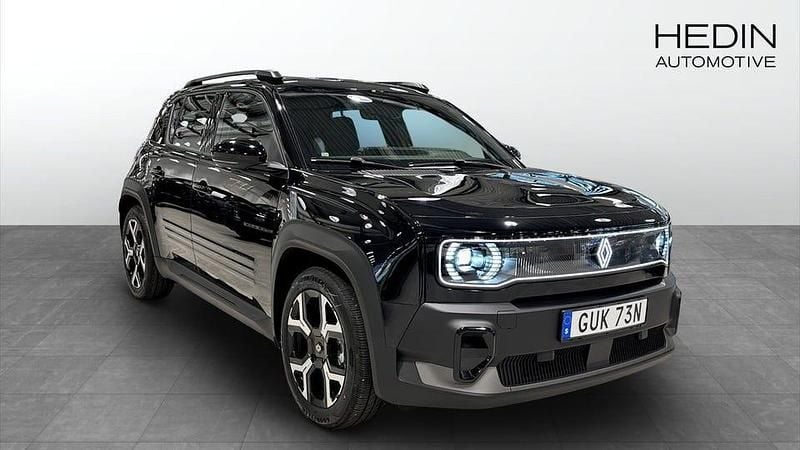 Svart Ny 2025 Renault R4 Techno Halvkombi | 434 900 kr - Bild 1/4