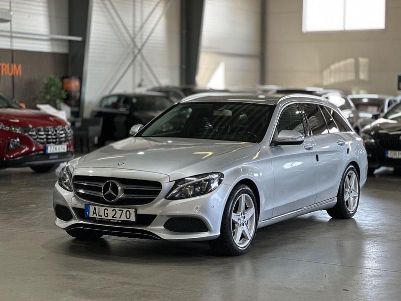 Silver Begagnad 2014 Mercedes C220 Kombi | 189 900 kr (Marknadspris) - Bild 1/4