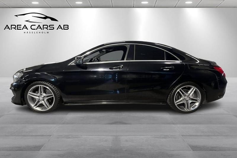 Begagnad Mercedes CLA200 AMG 156 HK (114 kW) 2014 Svart Sportkupé