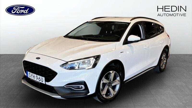 Vit (white) Begagnad 2020 Ford Focus Active Kombi | 179 900 kr (Marknadspris) - Bild 1/4