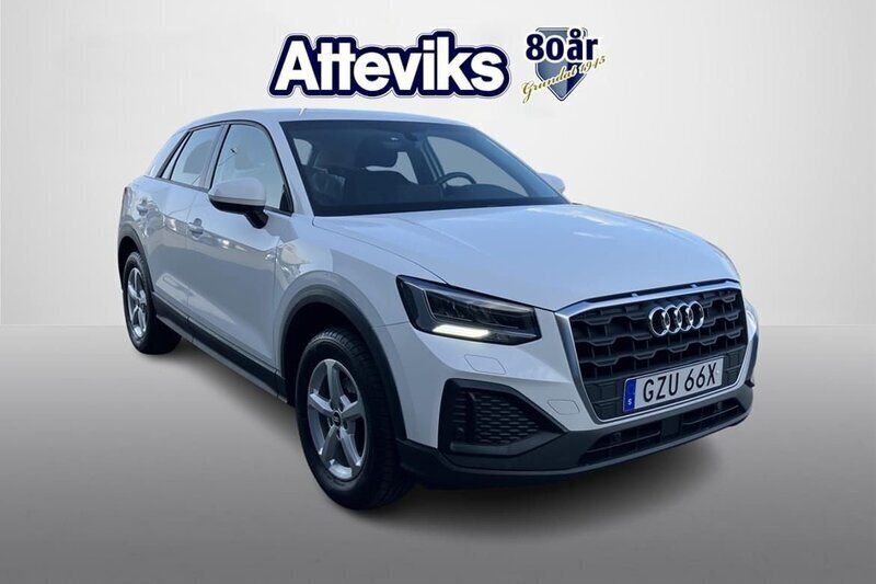 Vit Begagnad 2020 Audi Q2 Proline SUV | 224 900 kr (Marknadspris) - Bild 1/3
