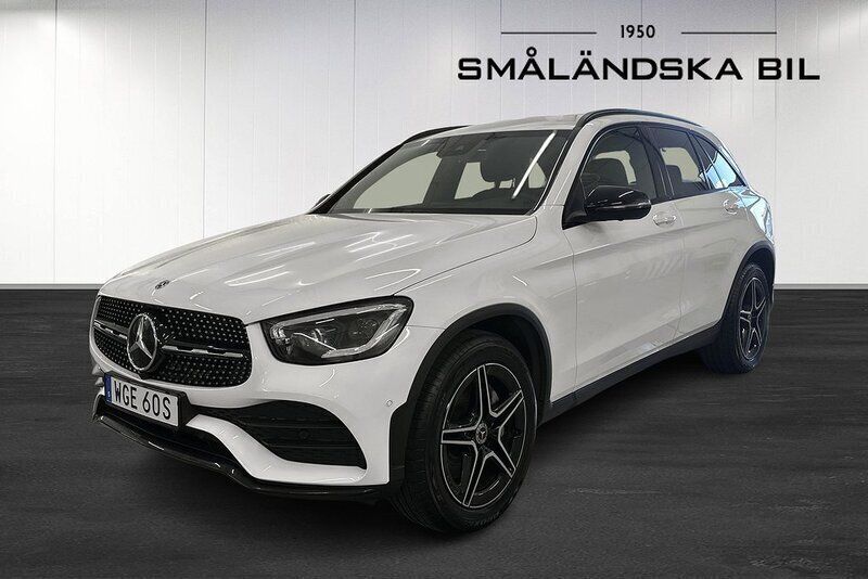 Vit Begagnad 2020 Mercedes GLC200 AMG SUV | 399 000 kr (Bra pris) - Bild 1/4