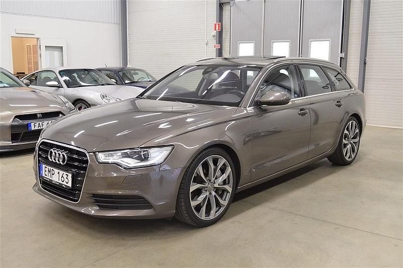 Begagnad Audi A6 Business 313 HK (230 kW) 2012 Brun Sedan