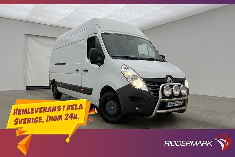 Vit Begagnad 2016 Renault Master Van | 154 800 kr (Bra pris) - Bild 1/3