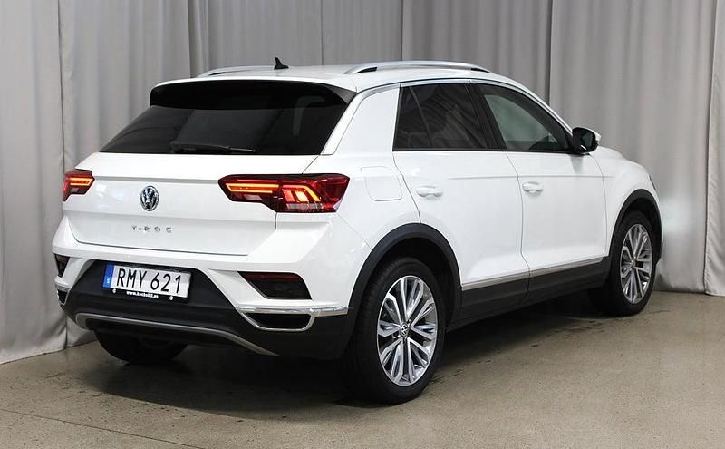 Begagnad VW T-Roc S 190 HK (139 kW) 2018 Vit SUV