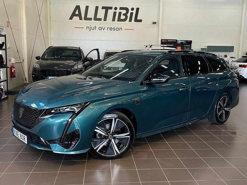 Blå Begagnad 2024 Peugeot 308 GTi Kombi | 269 900 kr (Bra pris) - Bild 1/4