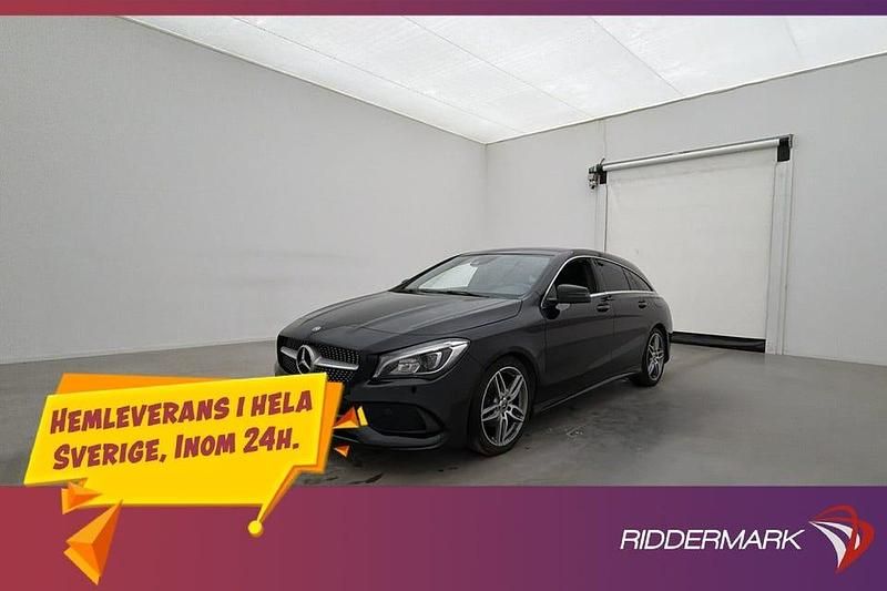 Begagnad Mercedes CLA200 Shooting Brake AMG 156 HK (114 kW) 2018 Svart Kombi
