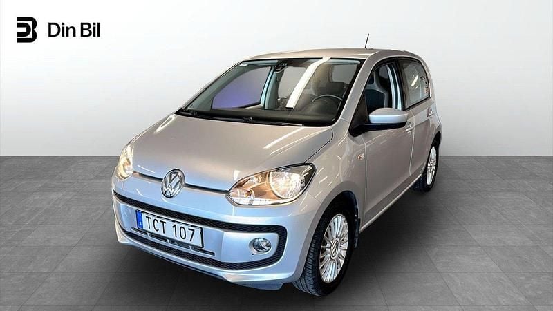 Silver (reflexsilver metallic) Begagnad 2016 VW up! Halvkombi | 79 900 kr (Bra pris) - Bild 1/4