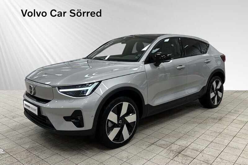 Silver Begagnad 2023 Volvo EC40 Ultimate SUV | 469 900 kr (Lite dyr) - Bild 1/4