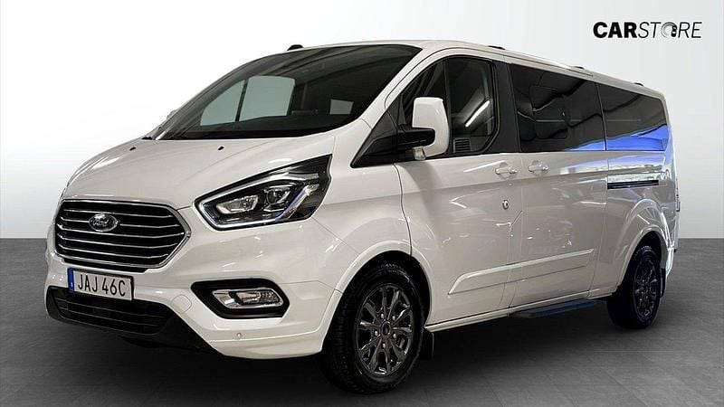 Vit (white) Begagnad 2023 Ford Tourneo Van | 409 900 kr (Superpris) - Bild 1/4