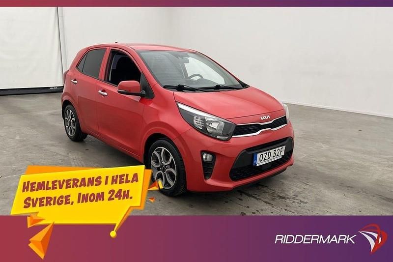 Röd Begagnad 2022 Kia Picanto Advance Halvkombi | 99 900 kr (Marknadspris) - Bild 1/3