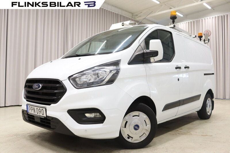Vit Begagnad 2018 Ford Transit Custom Van | 129 900 kr (Marknadspris) - Bild 1/4