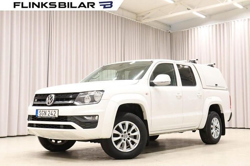 Vit Begagnad 2017 VW Amarok Pickup | 269 900 kr (Superpris) - Bild 1/4