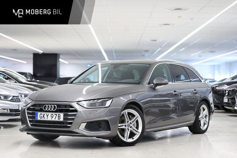 Grå Begagnad 2019 Audi A4 Proline Kombi | 239 900 kr (Lite dyr) - Bild 1/3