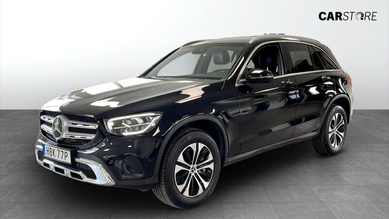 Svart (black) Begagnad 2022 Mercedes GLC300e Kombi | 449 900 kr (Bra pris) - Bild 1/4