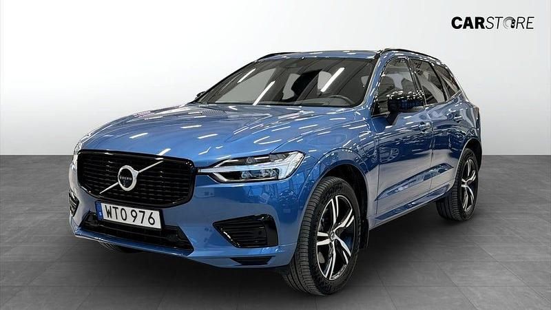 Blå Begagnad 2021 Volvo XC60 R-Design SUV | 399 900 kr (Marknadspris) - Bild 1/4
