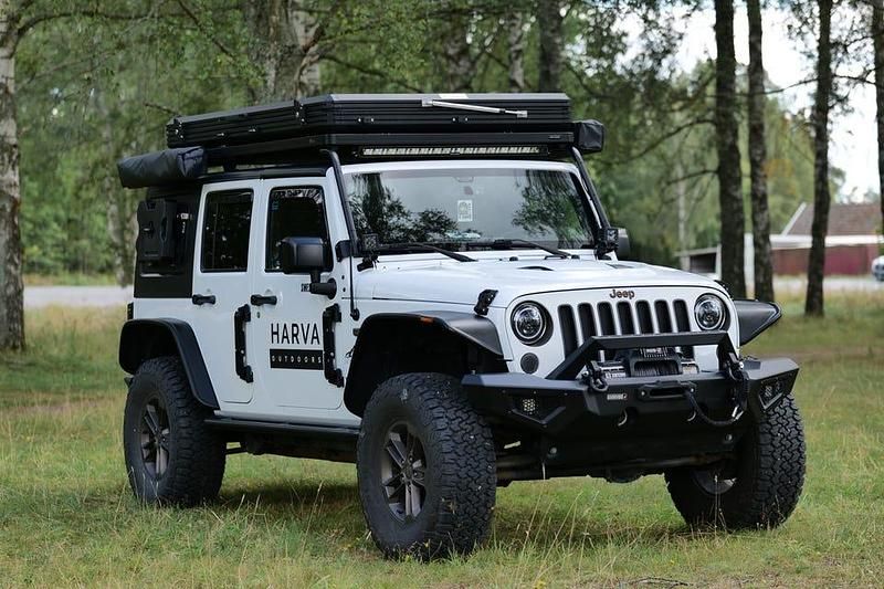 Begagnad Jeep Wrangler Unlimited 284 HK (208 kW) 2016 Vit SUV