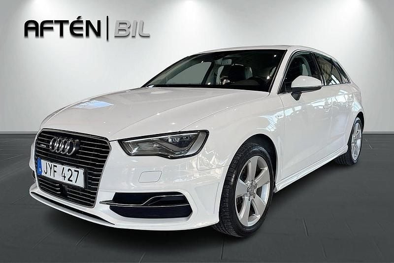 Begagnad Audi A3 Sportback e-tron 204 HK (150 kW) 2015 Vit Halvkombi