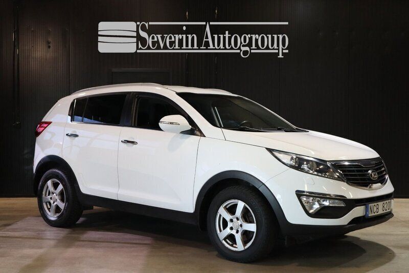 Vit Begagnad 2012 Kia Sportage 2 SUV | 84 900 kr (Marknadspris) - Bild 1/4