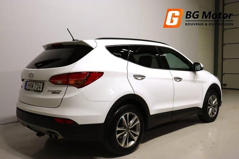Begagnad Hyundai Santa Fe Premium 197 HK (144 kW) 2015 Vit SUV