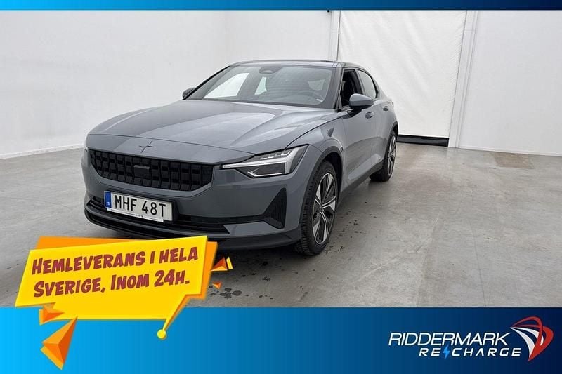 Grå Begagnad 2022 Polestar 2 Plus Halvkombi | 329 800 kr (Marknadspris) - Bild 1/3
