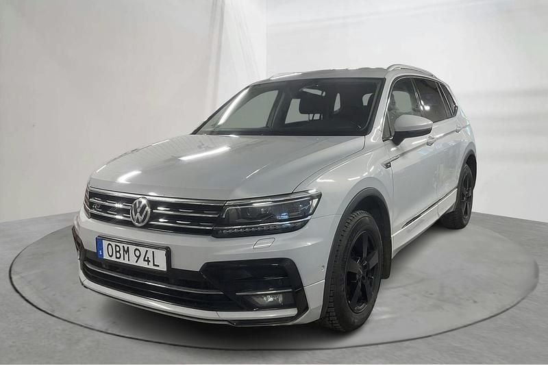 Begagnad VW Tiguan Allspace GT 200 HK (147 kW) 2019 Vit SUV