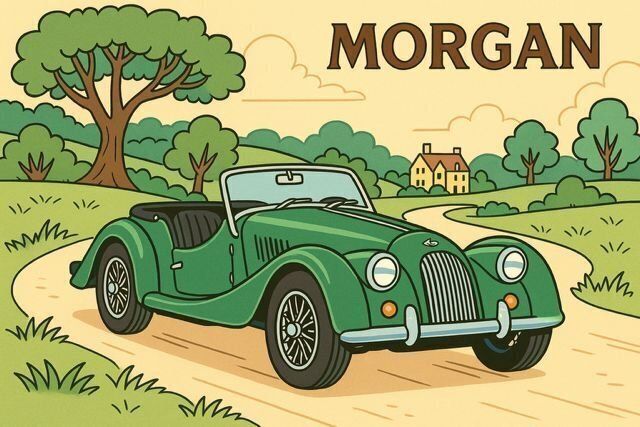 Ny 2025 Morgan Plus Cab | 1 379 000 kr - Bild 1/1