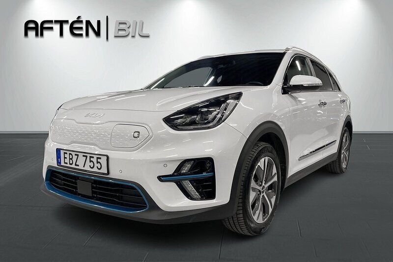 Vit Begagnad 2022 Kia e-Niro Advance SUV | 289 800 kr (Marknadspris) - Bild 1/3