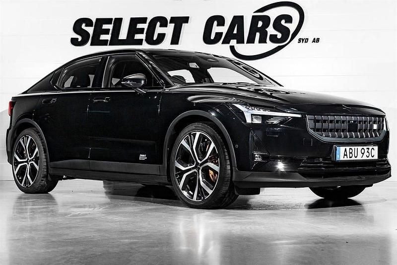 Svart Begagnad 2020 Polestar 2 Performance Halvkombi | 429 900 kr - Bild 1/4