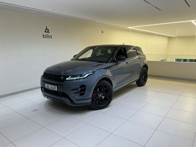 Grå Begagnad 2023 Land Rover Range Rover evoque R-Dynamic SUV | 599 000 kr (Dyr) - Bild 1/4